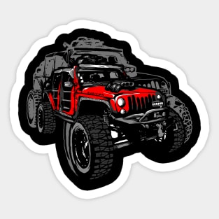 rubicon jeep Sticker